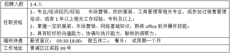招聘渠道销售专员